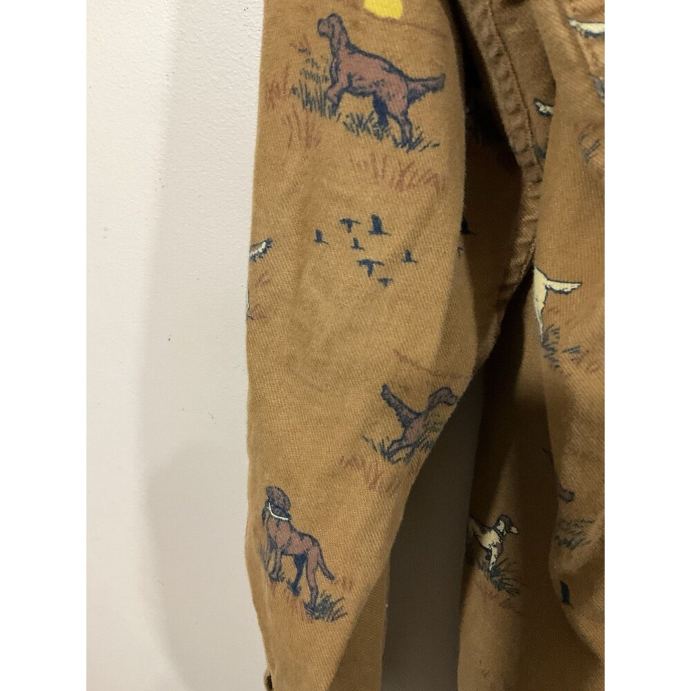 Duluth Trading Co Men's Brown Printed Button-Up Shirt - Picture 7 of 8